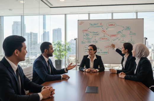 Trust-Building Communication Behaviors Observed in Professionals With Strong Cross-Department Collaboration Networks